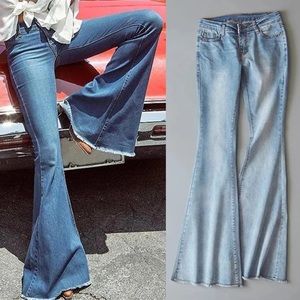 Bell bottom jeans